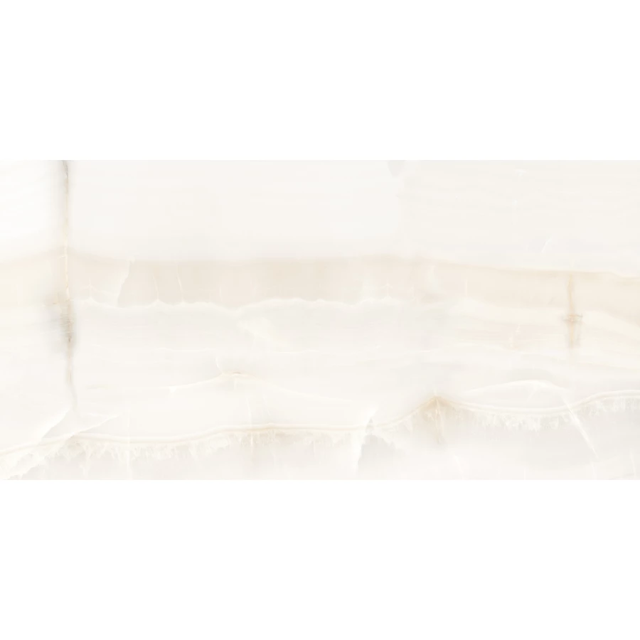 Керамогранит Cersanit Futura тонкий Madeira Onyx полированный бежевый ректификат A17129 120х60 см