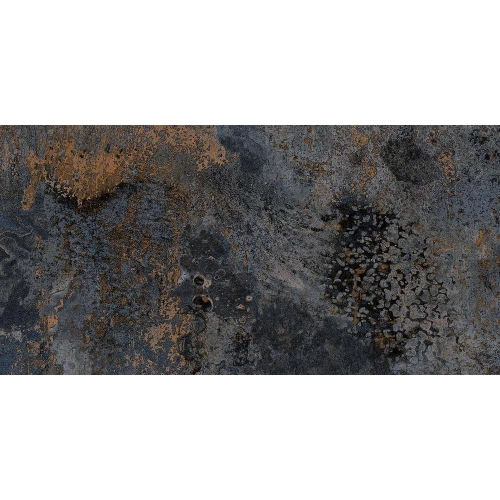 Керамогранит Staro Metal Crystal Blue Matt матовый синий 120х60 см