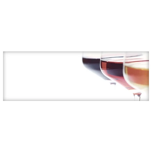Декор Absolut Keramika Monocolor 10x30 Decor Wine 02 B KL AK0653 30х10 см