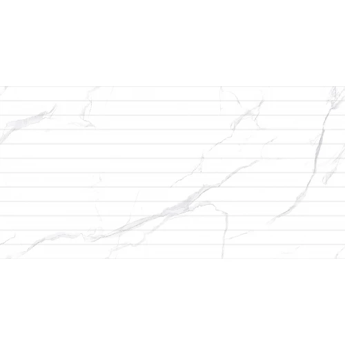 Плитка настенная Eurotile Ceramica Hindi Decor Luster матовая белая 7930138703654 60х30 см