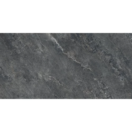 Керамогранит LCM Ajax Black матовый карвинг черный 60120AJA99M 120х60 см