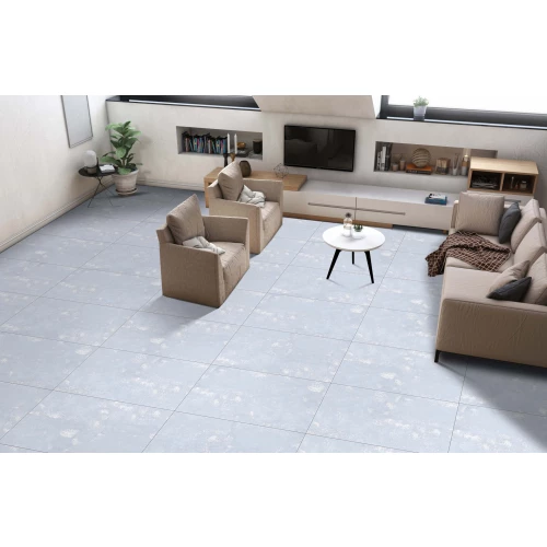 Керамогранит Realistik Lather White Marvel Sugar голубой 120х60 см