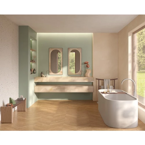 Плитка настенная Fap Ceramiche True Color Matcha RT матовая зеленая fTDV 120x50 см