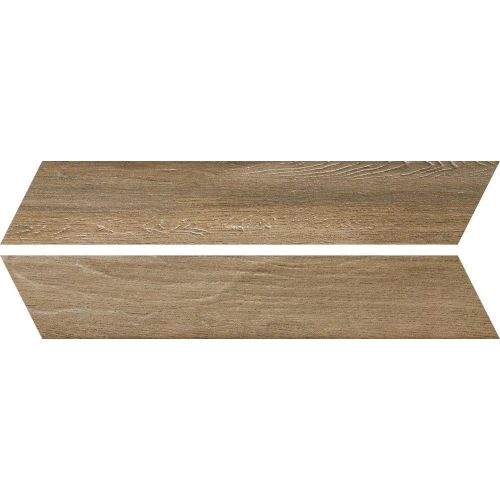 Керамогранит Rondine Vintage Dore Chevron матовый коричневый J86584 /S 40,7х7,5 см