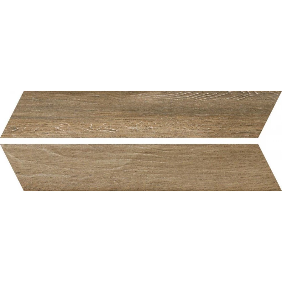 Керамогранит Rondine Vintage Dore Chevron матовый коричневый J86584 /S 40,7х7,5 см