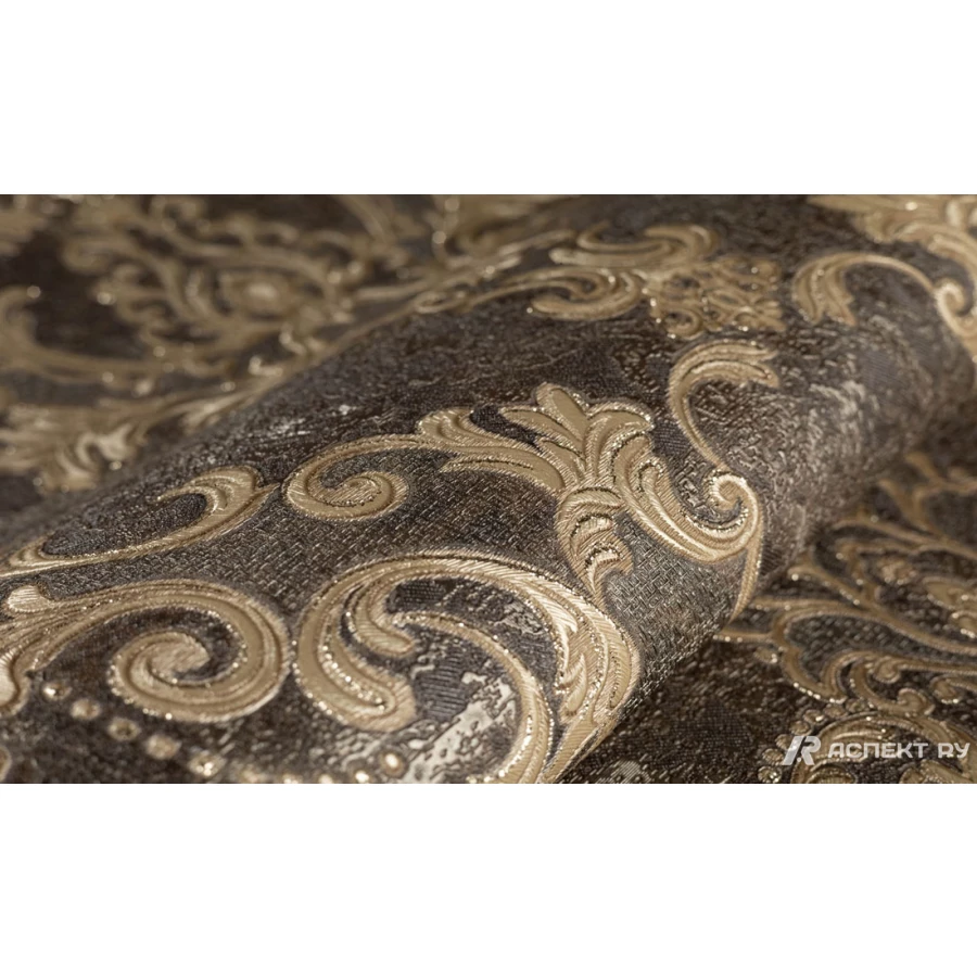 Обои флизелиновые Аспект Эмилия Коричневый 70556-82 1,06х10,05 м