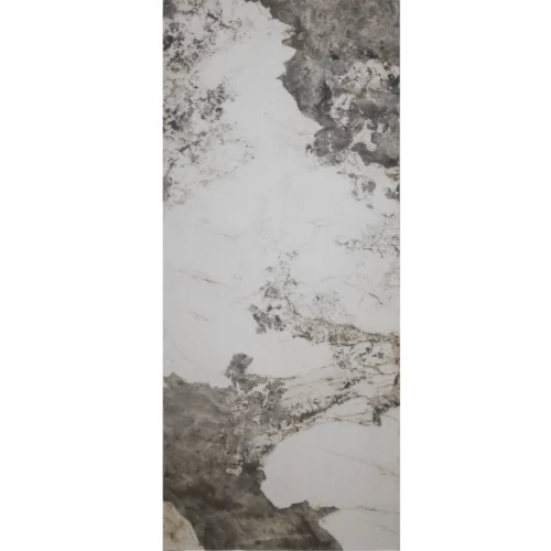 Керамогранит StaroSlabs Polished Patagonia глянцевый серый 30359630 200х90 см