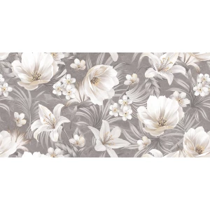 Керамогранит Infinity Ceramica Linsey Decor Grey Lush Plus серый 120x60 см