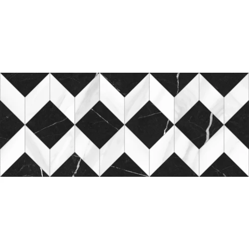 Плитка облицовочная Global Tile Aurora GT Черный 10100000450 60х25 см