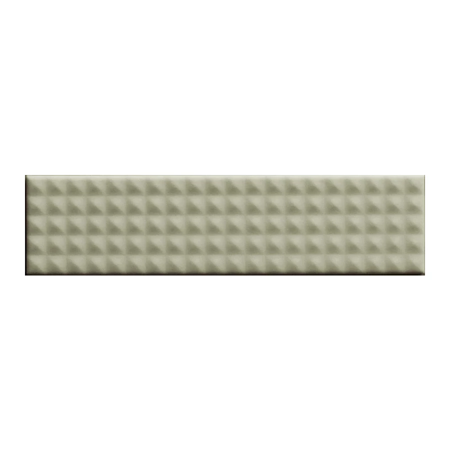 Плитка керамическая 41zero42 Бисквит Студ Салвиа / Biscuit Stud Salvia матовая зеленая 4100687 20х5 см
