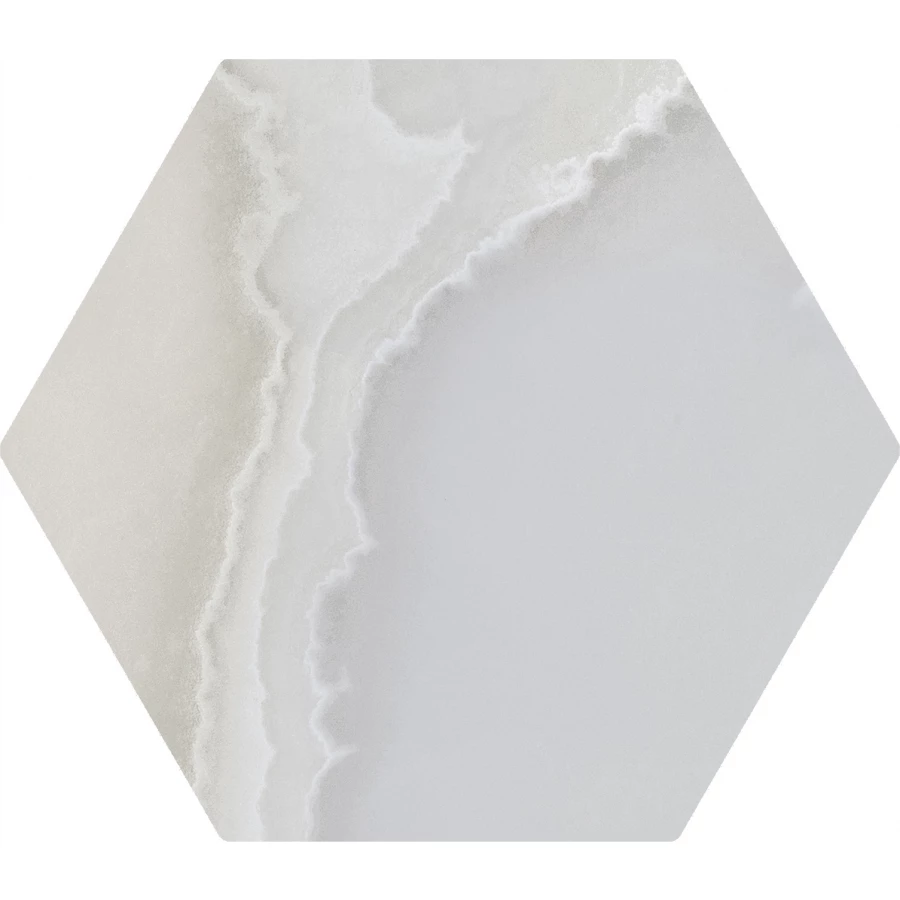 Керамогранит Oset Onyx Grey Hex 24х20 см