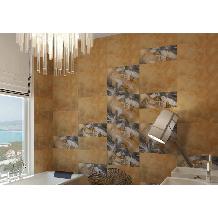 Плитка настенная Gracia Ceramica Glory beige бежевая 02 010101004062 60х25 см