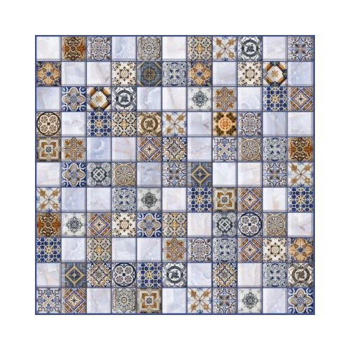 Керамогранит Lasselsberger Ceramics Орнелла синий арт-мозаика 5032-0200 30х30 см