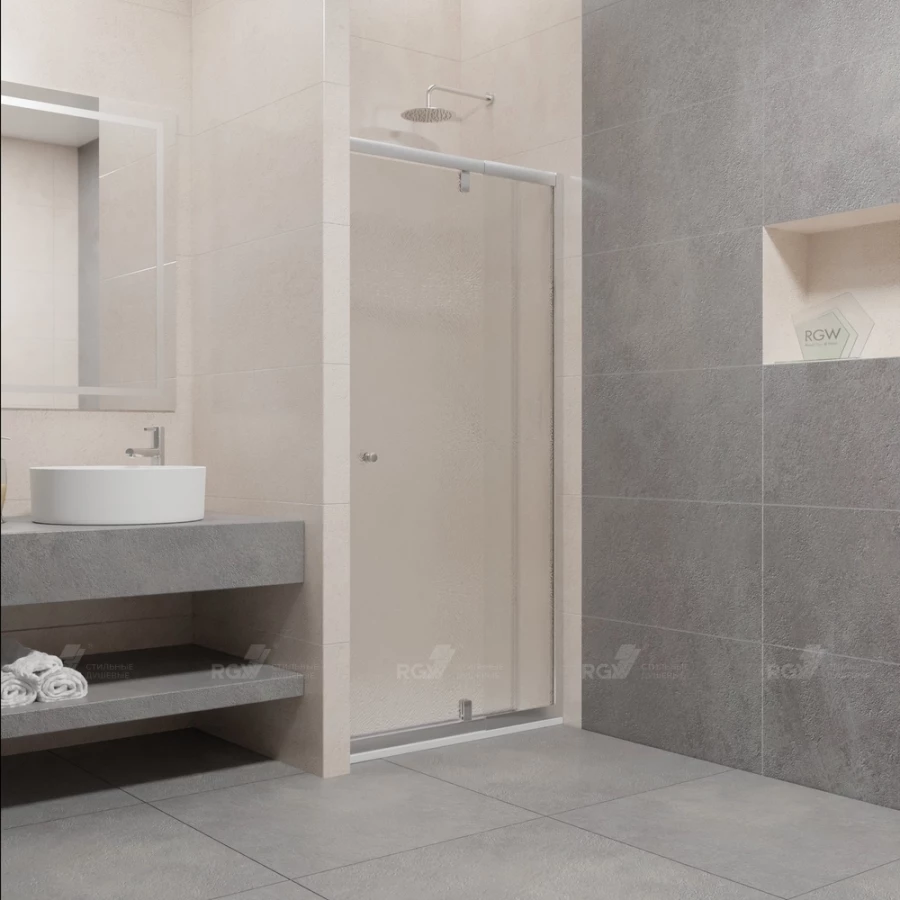 Душевая дверь RGW PA-02 41080207-51 700 шиншилла