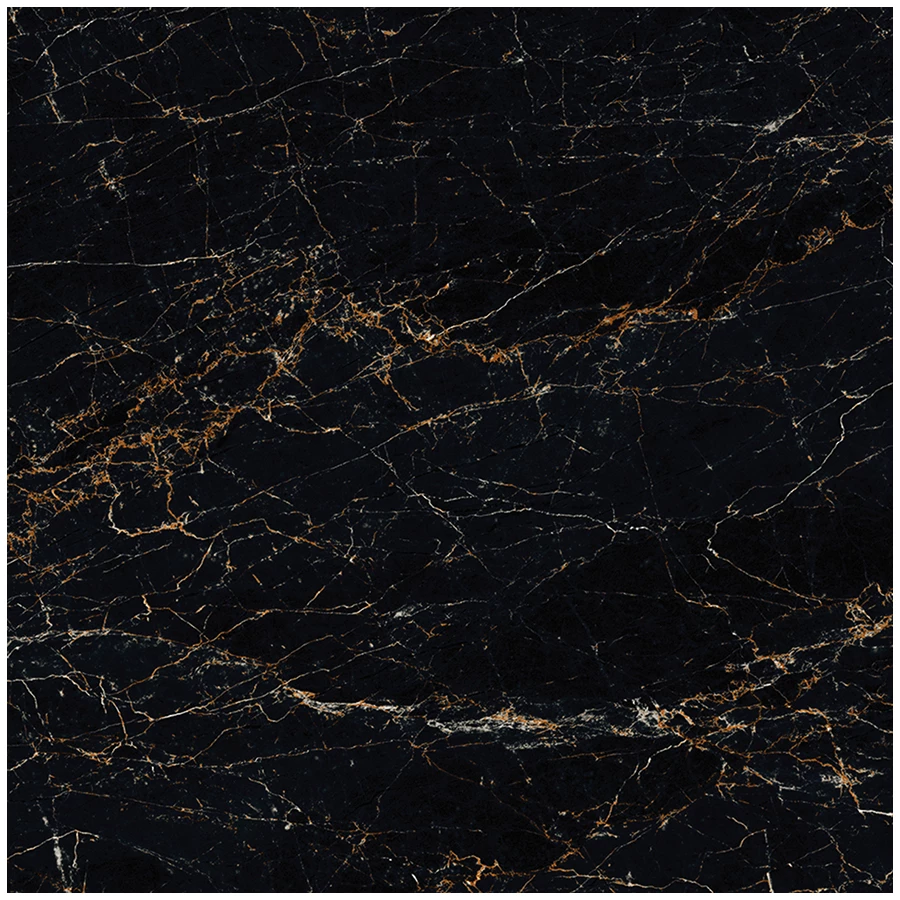 Керамогранит Laparet Nirvana Black черный Полированный 60х60 см