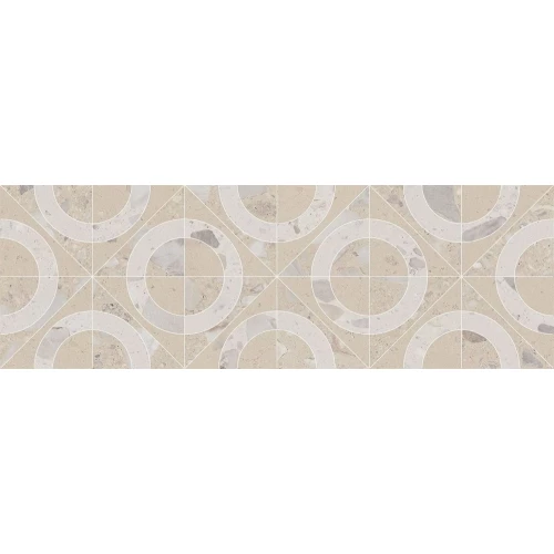 Декор Kerama Marazzi Тараскон обрезной матовый бежевый светлый KMD3STA122BR 89,5x30 см