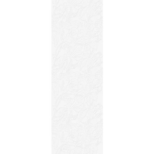 Плитка настенная Kerama Marazzi Дикая роза белый 12072 75х25 см