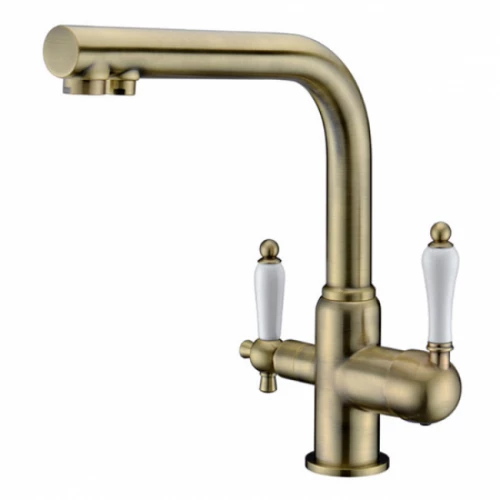 Смеситель для кухонной мойки Kaiser Vincent 31144-3 бронза