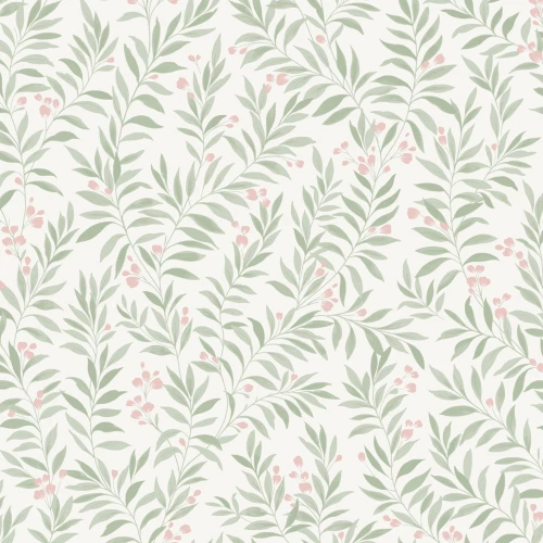 Обои винил на флизелине Grandeco Maison Красный Зеленый Белый MN 3409 10,05х0,53 м