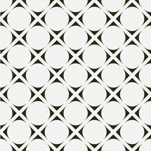 Декор Lasselsberger Ceramics Роса Рок Геометрия черно-белый 30х30 см