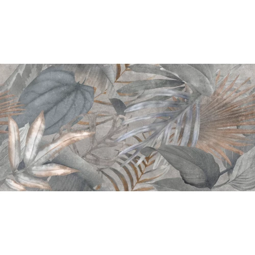 Керамогранит Delacora Bahamas Floristry Dark матовый граниль бежевый D120240G 120х60 см