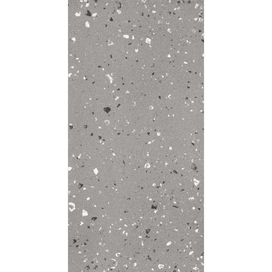 Керамогранит Eurotile Ceramica Terrazzo Plus Fossil матовый серый 7930138703937 120х60 см