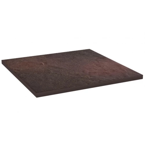 Плитка клинкерная базовая Ceramika Paradyz Semir Rosa Klinkier B1a матовая коричневая 30x30 см