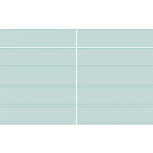 Плитка настенная Creto Aquarelle Sky матовая голубая 1,008 м2 12-01-4-29-10-14-2562 24х5,8 см