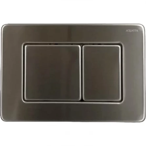 Панель смыва Aquatek 003A нержавеющая сталь клавиша квадрат KDI-0000032