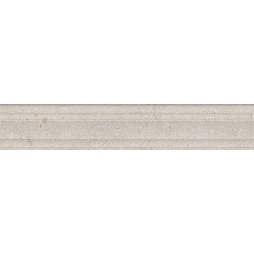 Бордюр Kerama Marazzi Риккарди бежевый матовый структура обрезной BLF011R 40x7,3 см