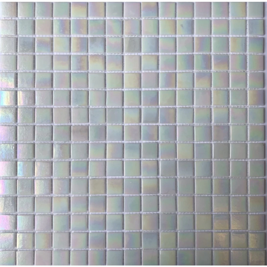 Мозаика Pixel mosaic Прессованное стекло из стекла чип 20x20 мм сетка PIX121 316х316х4 мм