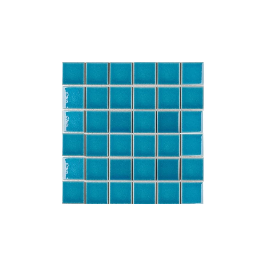 Керамическая мозаика Starmosaic Crackle Light Blue Glossy 30,6х30,6 см