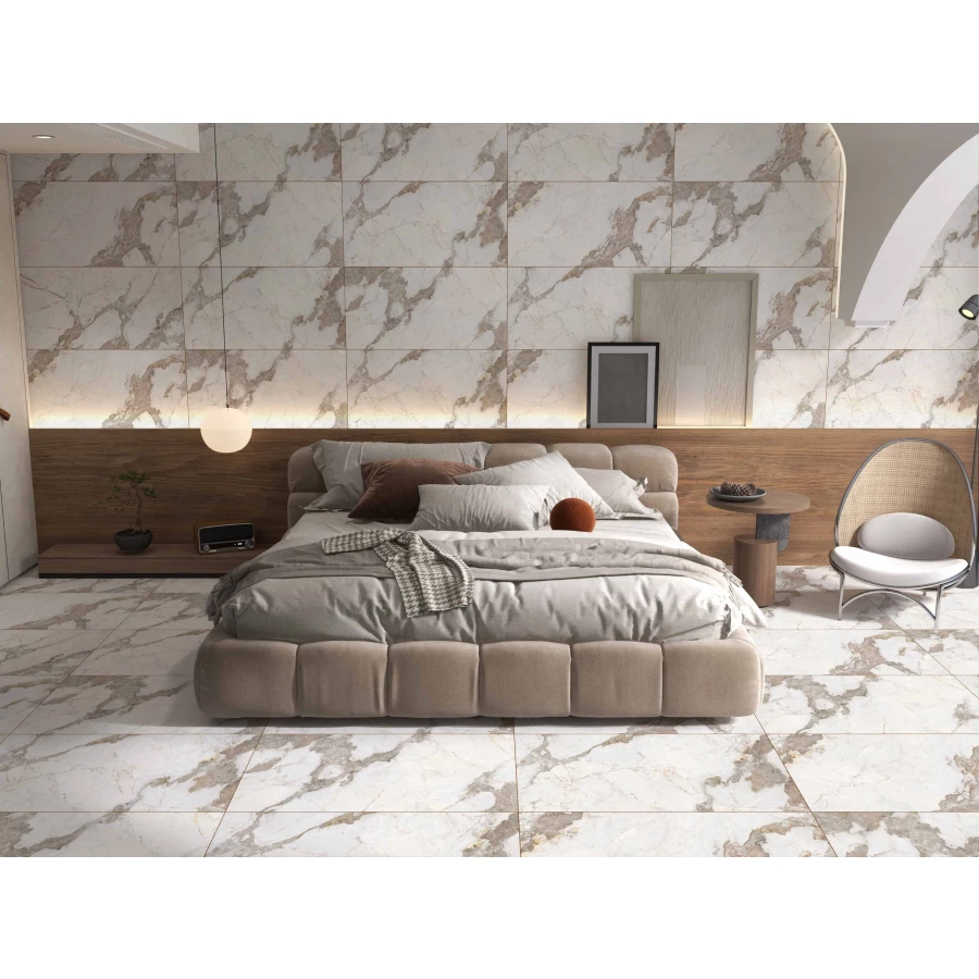 Керамогранит Belleza Colonia Brown Carving бежевый 45470 120х60 см