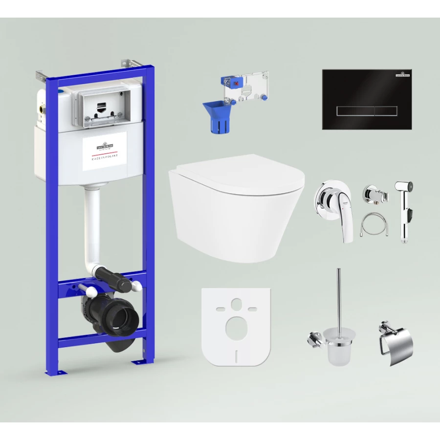 Комплект 10 в 1 Lavinia Boho Relfix Biore Compacto Rimless 98010154 (состоит из 3304101C, 33290420, 38010010, 3805003B, 38040010, 123072, 60567, 98652)