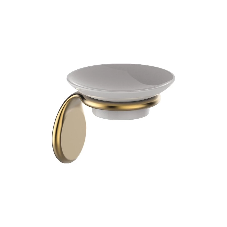 Мыльница Iddis Oldie керамика сплав металлов бронза OLDBRC0i42 11,3х10,4 см