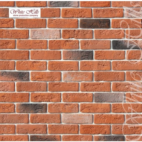 Плитка под кирпич White Hills Кельн Брик 320-50 21х6,5х0,6 - 1,1 см