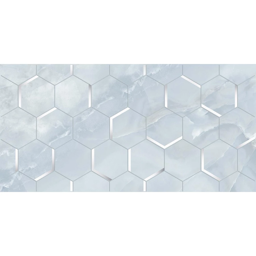 Декор Kerlife Onice Forma Blu голубой 31.5*63 см