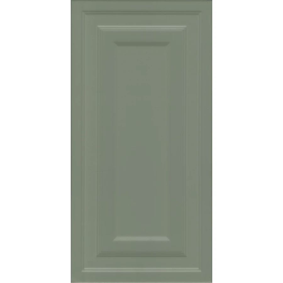 Плитка настенная Kerama Marazzi Магнолия панель матовый обрезной зеленый 30х60 см