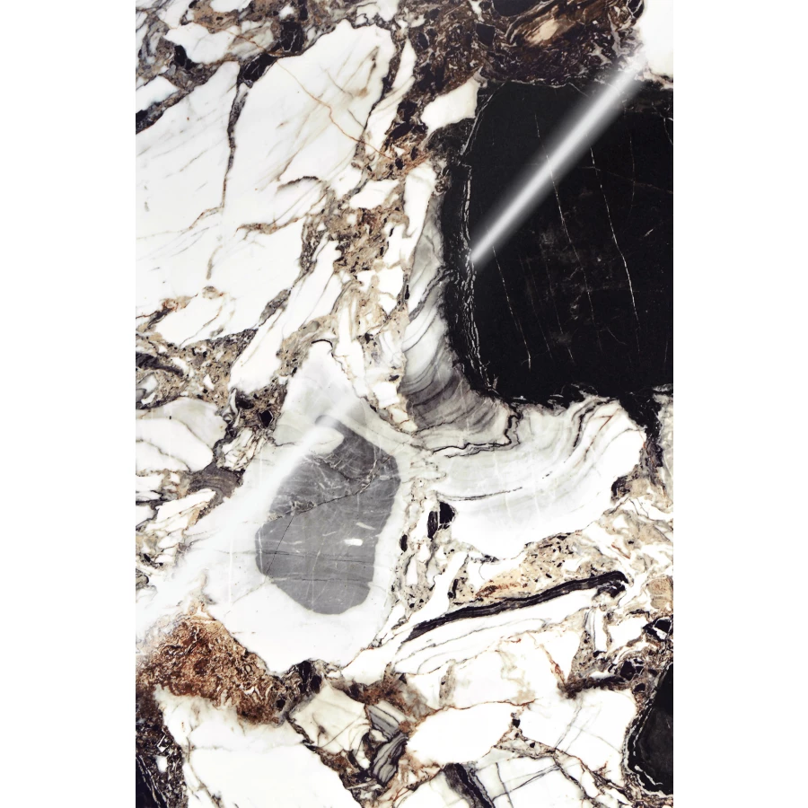 Керамогранит Arcadia Ceramica Grande Crystal High Gloss глянцевый белый HG2002-A 120х60 см