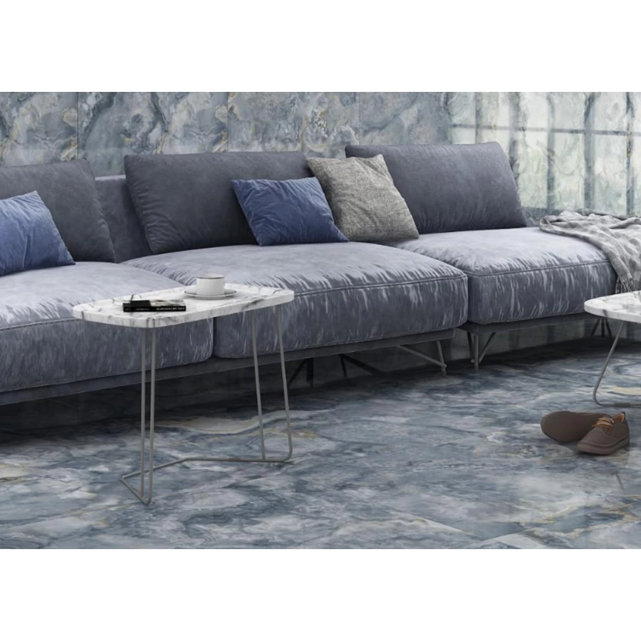 Керамогранит Neodom Massimo Azul Onyx Polished N20489 160х80 см