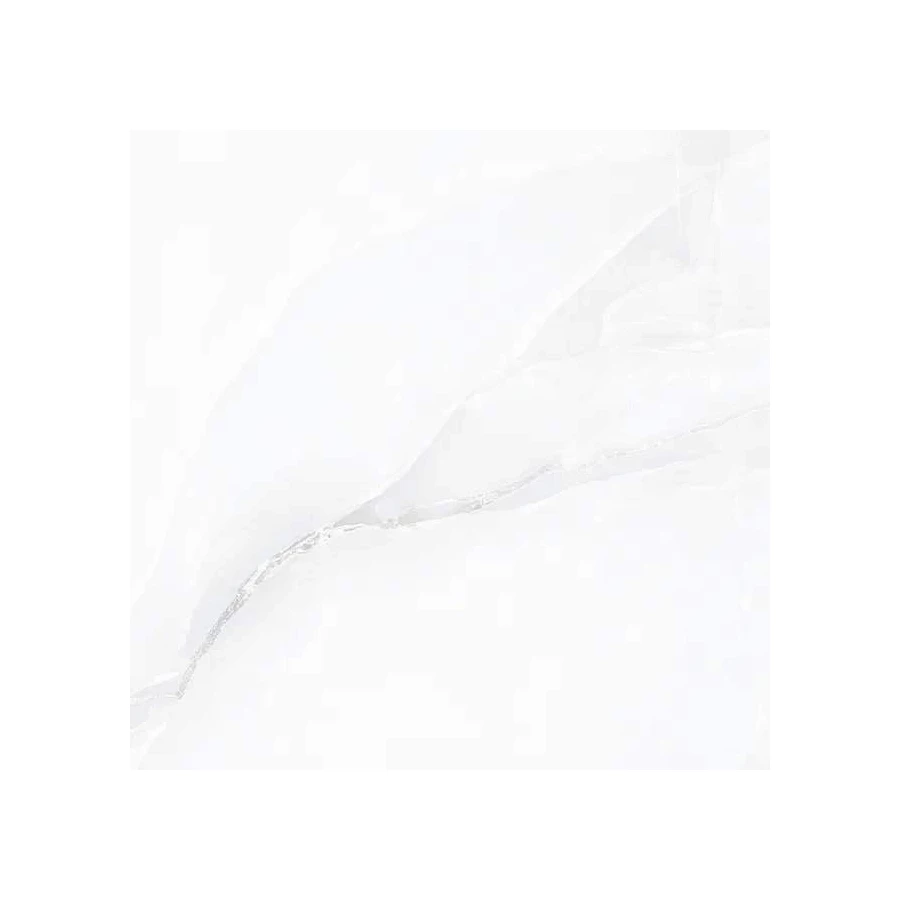 Керамогранит Belleza Silver Onyx glossy глянцевый белый 60х60 см