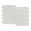 Плитка настенная Smile Tile Пиcкет Григио / Picket Grigio глянцевая серая 81262492 30х7,5 см