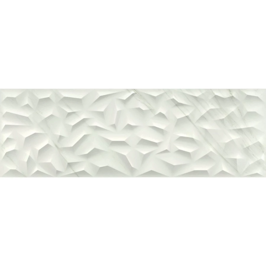 Плитка настенная Baldocer Tasos Space полуматовая белая 120х40 см