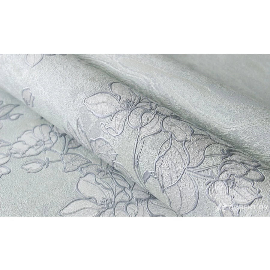 Обои флизелиновые Аспект Джулия Зеленый 70544-76 1,06х10,05 м