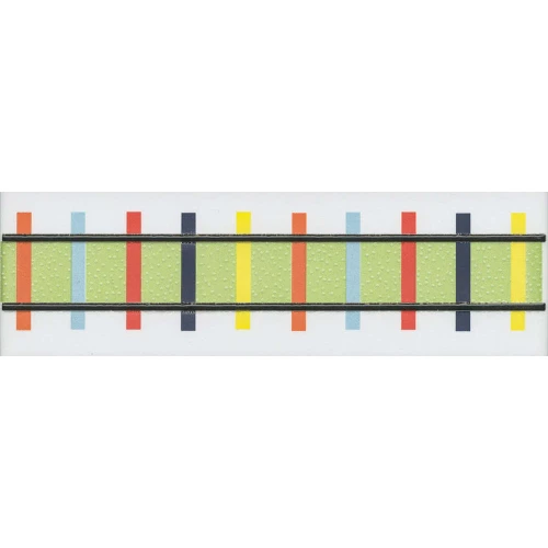 Бордюр Kerama Marazzi Альпаки 2 полуматовый зеленый OP/A216/5009 20x6,3 см