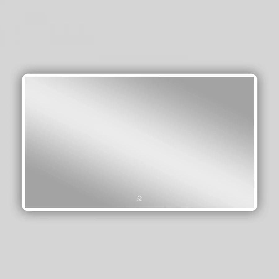Зеркало Azario сенсорный выключатель с функцией диммера подогрев AZ-Z-062WHCS 100х70 см