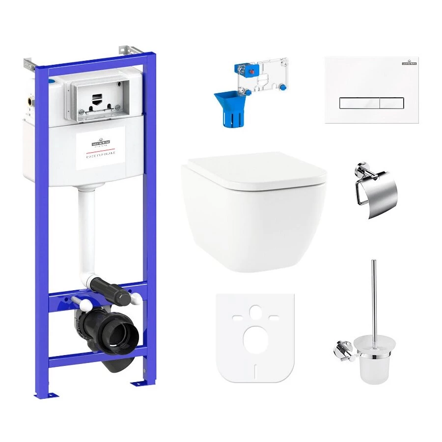 Унитаз Lavinia Boho Relfix One Compacto 97010033 (комплект 9 в 1 )