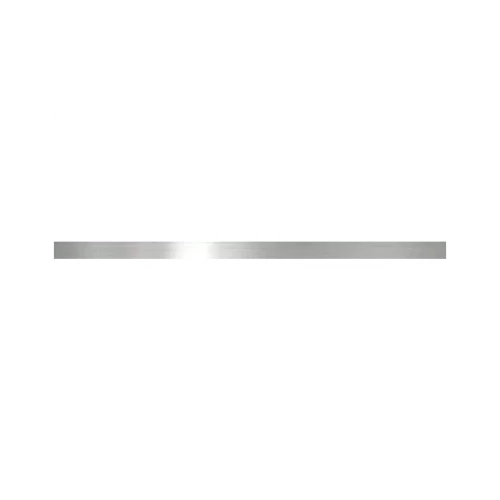 Бордюр настенный керамический Primavera Бианор платина глянец БК 1056 60х1,4 см
