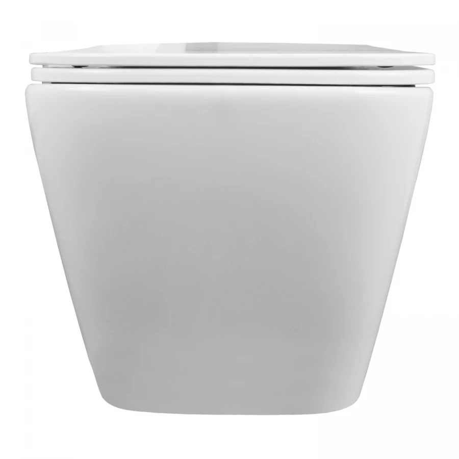 Унитаз подвесной Azario Boca безободковый c сиденьем микролифт AZ-1048 A 36х51х35 см