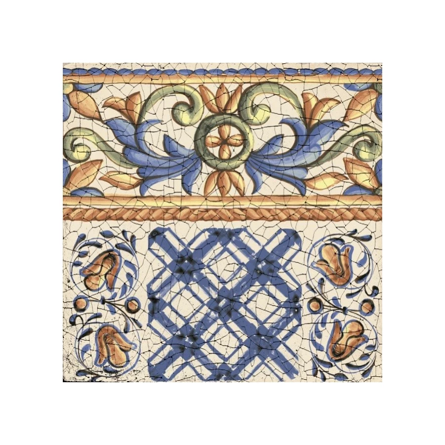 Керамогранит Goetan Ceramica Colonial Decor матовая многоцветная 33,3x33,3 см